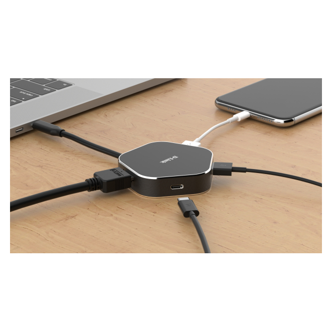 D-Link DUB-M420 diseño en aluminio elegante