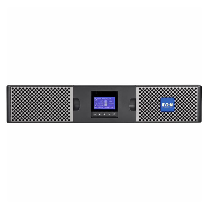 Eaton 9PX 3000i RT2U Netpack Li-Ion sistema de alimentación ininterrumpida (UPS) Doble conversión (en línea) 3 kVA 2400 W 10 salidas AC