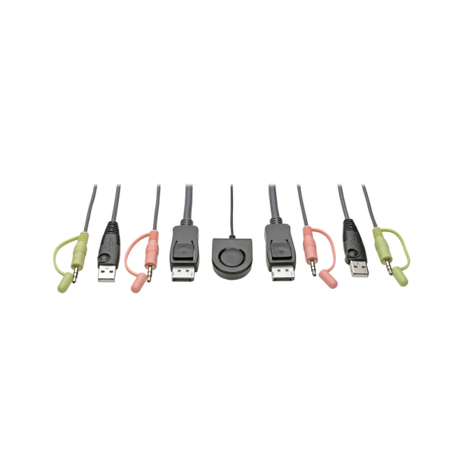 Usabilidad del Tripp Lite B032-DPUA2 interruptor KVM Negro