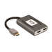 Tripp Lite B118-002-HDR-V2 Divisor HDMI de 2 puertos - 4K © 60 Hz, 4:4:4, Soporta Múltiples Resoluciones, HDR, HDCP 2.2, Alimentado por USB, TAA