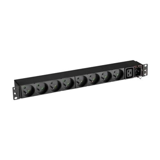 Eaton FlexPDU 8 FR unidad de distribución de energía (PDU) 9 salidas AC 1U Negro