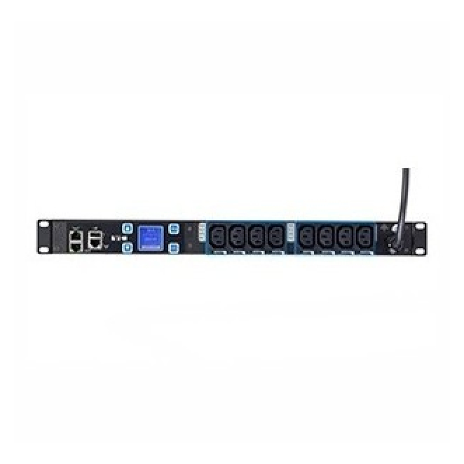 Eaton EMIH02 unidad de distribución de energía (PDU) 8 salidas AC 1U Negro