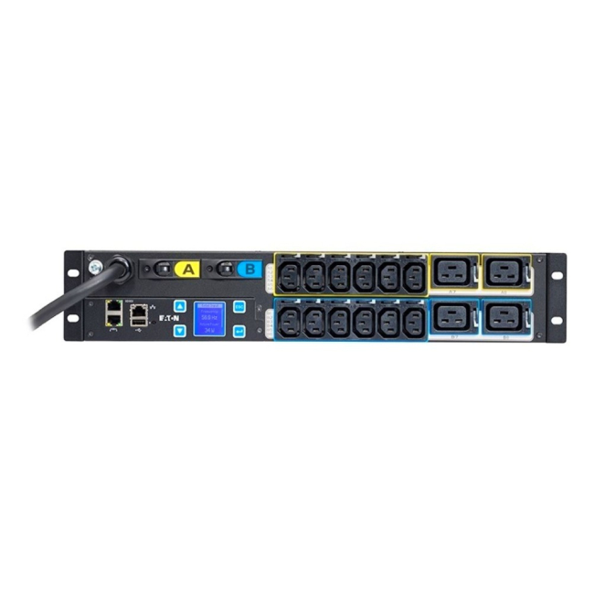 Eaton EMIH06 unidad de distribución de energía (PDU) 16 salidas AC 2U Negro