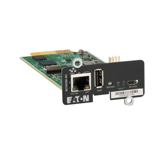 Eaton NETWORK-M3 adaptador y tarjeta de red Interno Ethernet 1000 Mbit/s