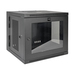 Tripp Lite SRW10USG Gabinete Smartrack 10U de Bajo Perfil con Ajuste de Profundidad del Interruptor para Instalación en Pared con Ventana de Acrílico Transparente Y Parte Posterior Abisagrada