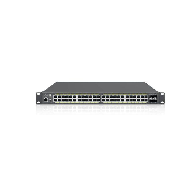 EnGenius ECS1552FP switch Gestionado L2 Gigabit Ethernet (10/100/1000) Energía sobre Ethernet (PoE) 1U Negro