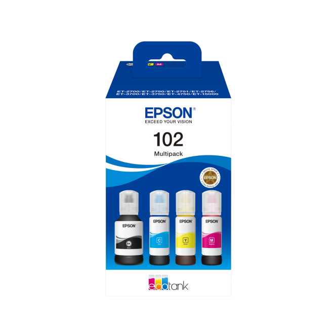 Epson 102 EcoTank 4-colour Multipack