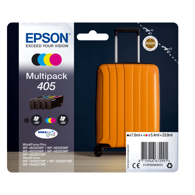 Epson Multipack 4-colours 405 DURABrite Ultra Ink