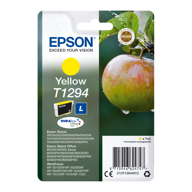 Epson Apple Cartucho T1294 amarillo