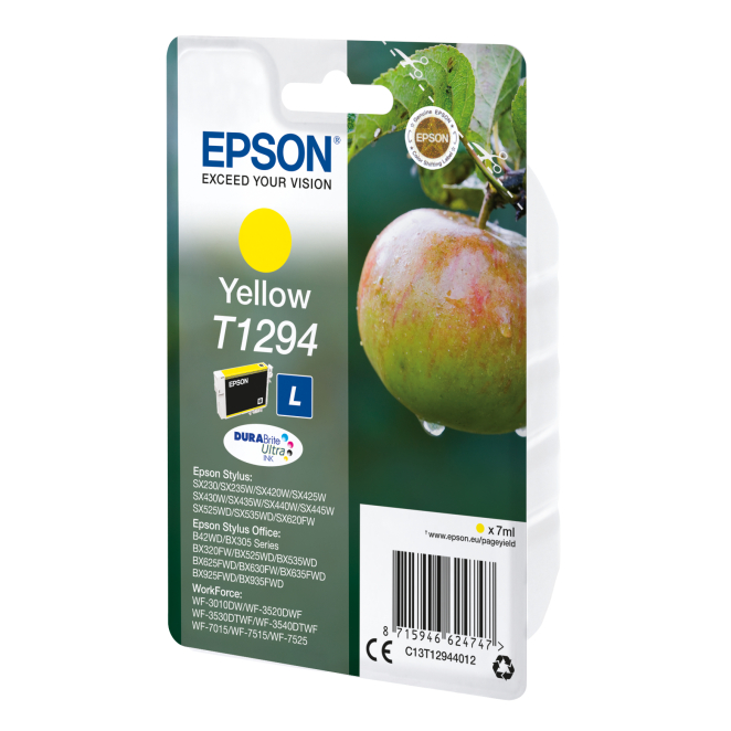 Epson Apple Cartucho T1294 amarillo solo