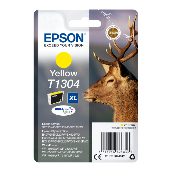 Epson Stag Cartucho T1304 amarillo