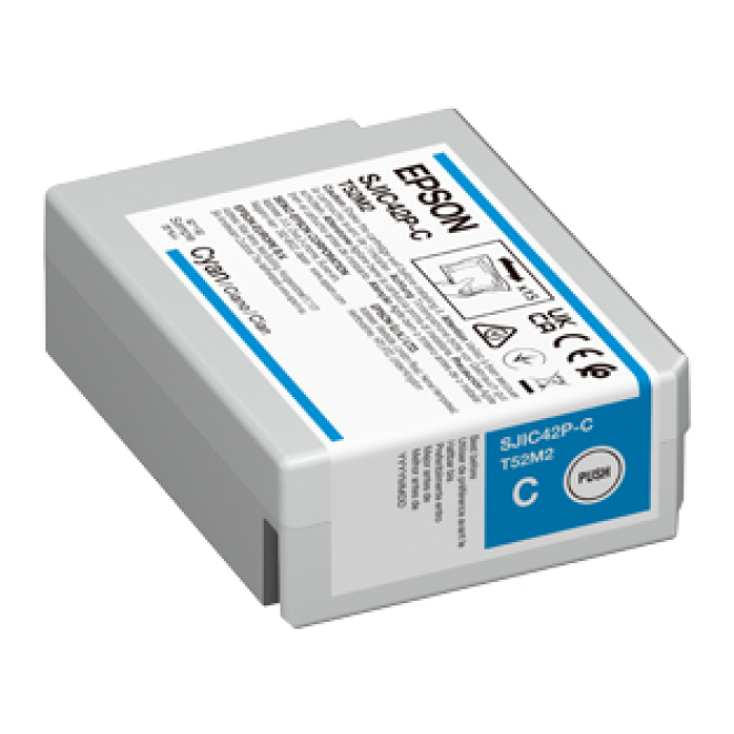 Epson SJIC42P-C cartucho de tinta 1 pieza(s) Original Cian