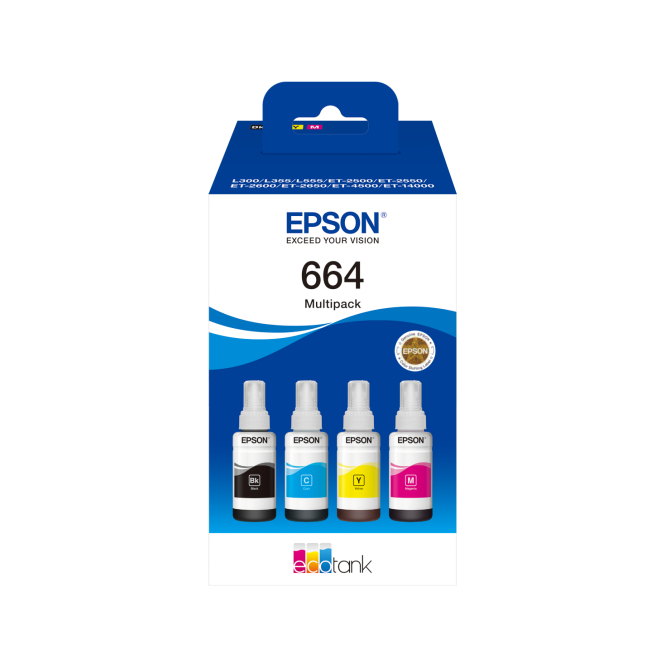 Epson 664 EcoTank 4-colour Multipack