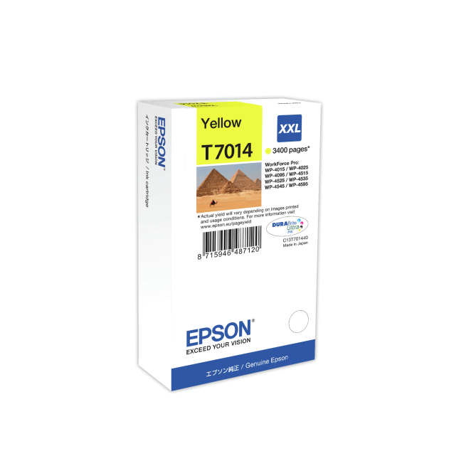 Epson Cartucho T70144010 amarillo XXL