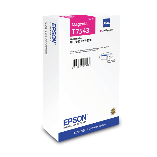 Epson WF-8090 / WF-8590 Ink Cartridge XXL Magenta