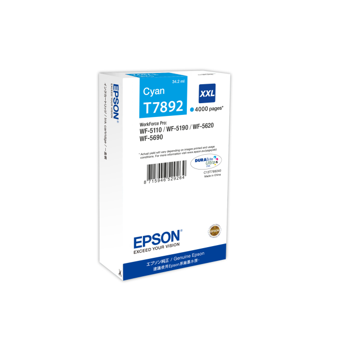 Epson Cartucho T789240 cian XXL