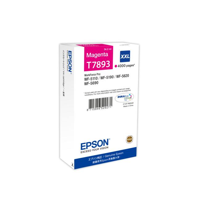 Epson Cartucho T789340 magenta XXL
