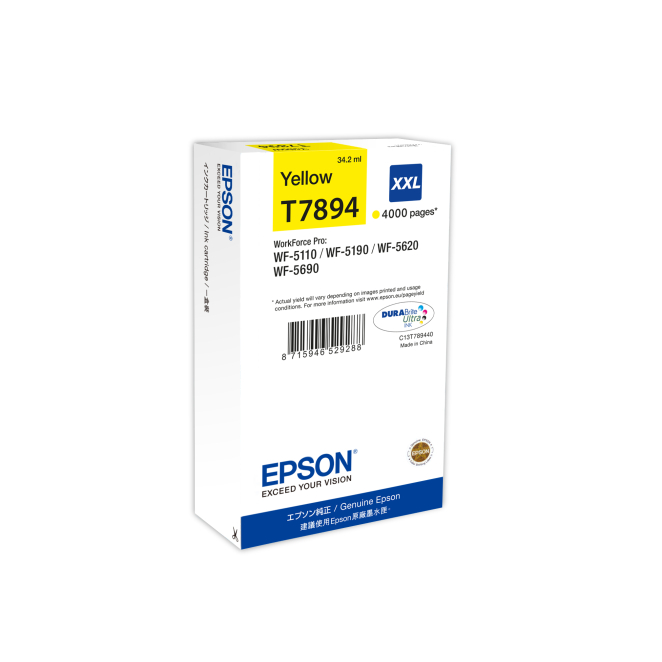 Epson Cartucho T789440 amarillo XXL