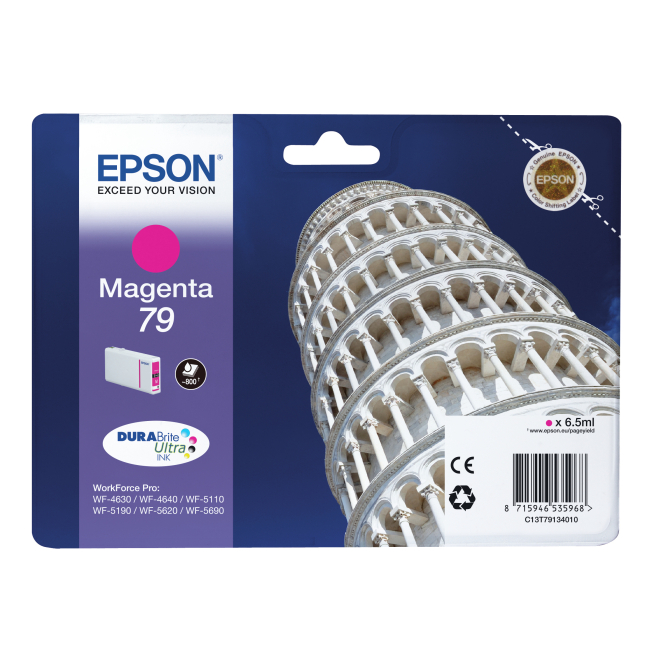 Epson Tower of Pisa Cartucho 79 magenta