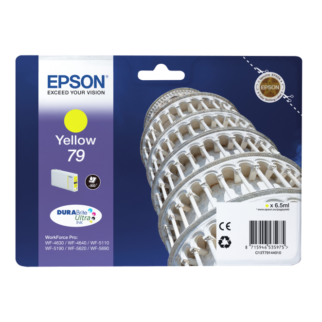 Epson Tower of Pisa Cartucho 79 amarillo