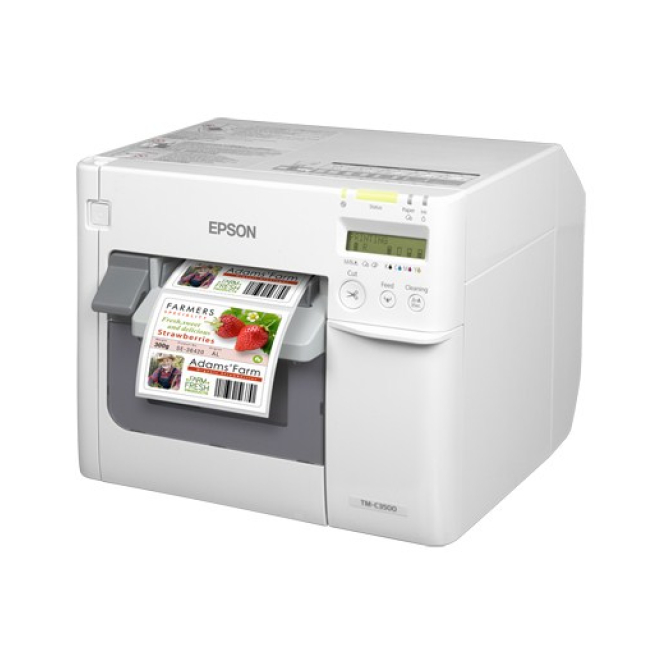Epson TM-C3500 impresora de etiquetas Inyección de tinta Color 720 x 360 DPI 103 mm/s Alámbrico Ethernet
