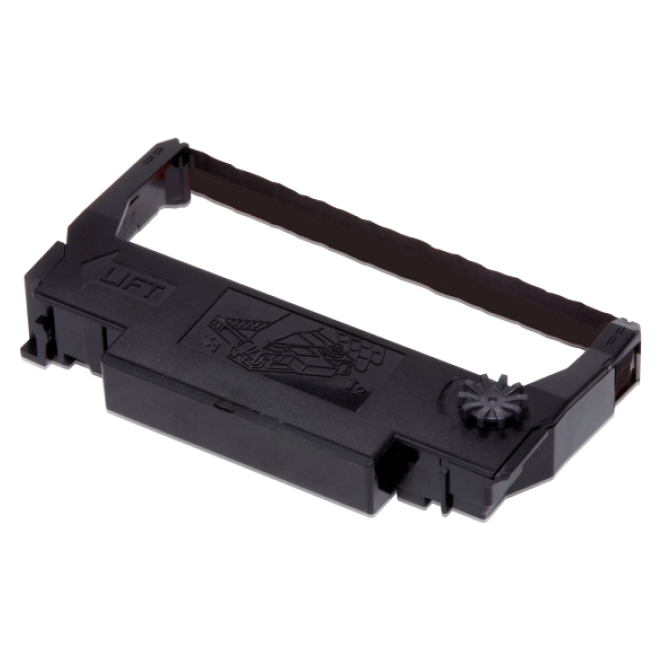 Epson Cartucho ERC38BR para TM-300/U300/U210D/U220/U230, negro/rojo