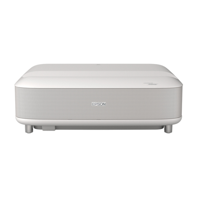 Epson EH-LS670W Proyector de alcance estándar 3LCD UHD 4K Blanco en ángulo frontal