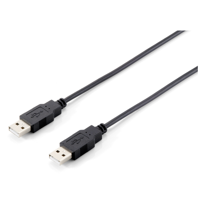 Equip 128870 Cable USB 2.0 A-A, 1,8 m , Negro