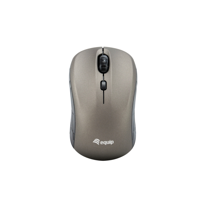 Equip 245109 ratón Viajes Ambidextro RF inalámbrico Óptico 1600 DPI