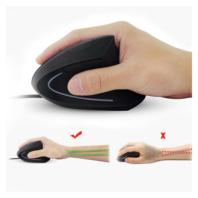 Equip 245118 ratón Universal mano derecha USB tipo A Óptico 3200 DPI