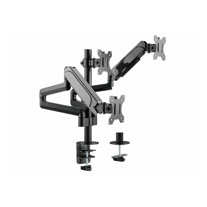 Equip Soporte de sobremesa para monitor triple de 17″-27