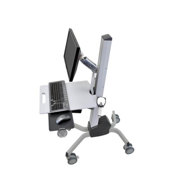 Ergotron Neo-Flex LCD Cart Gris Panel plano Carro/soporte de suelo con ruedas multimedia