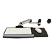 Ergotron LX Wall Mount Keyboard Arm Plata
