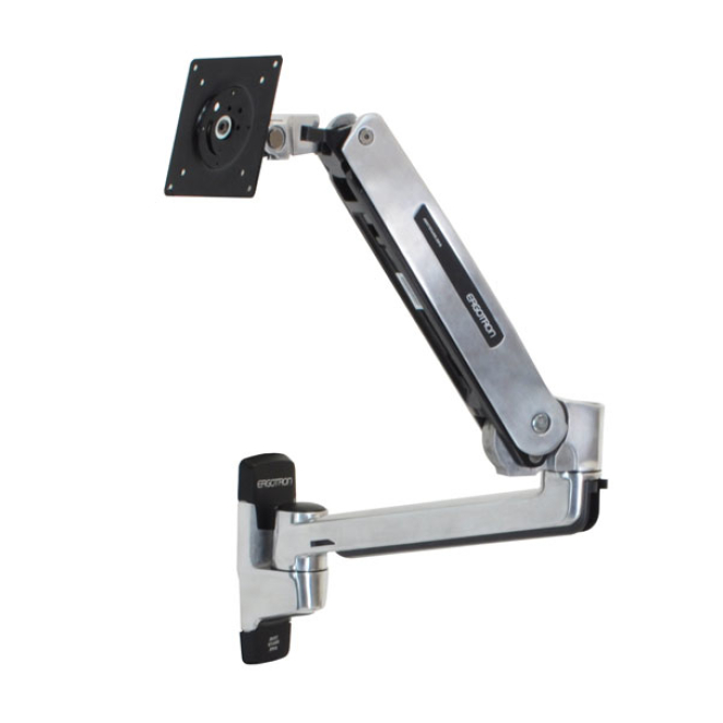 Soporte de pared Ergotron LX con monitor ajustable