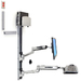 Ergotron 45-358-026 soporte para monitor 106,7 cm (42″) Pared Plata