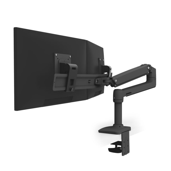 Ergotron LX Series 45-489-224 soporte para monitor 63,5 cm (25″) Escritorio Negro