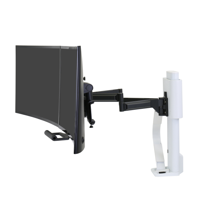 Ergotron TRACE 45-631-216 soporte para monitor 68,6 cm (27″) Escritorio Blanco