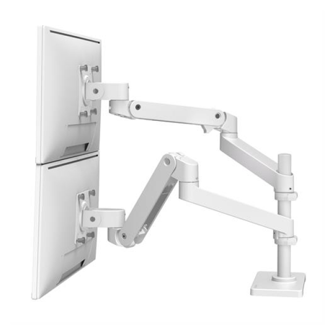 Ergotron LX Pro Series 45-690-290 soporte para monitor 68,6 cm (27″) Escritorio Blanco