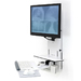 Ergotron 61-080-062 soporte para monitor 61 cm (24″) Pared Blanco