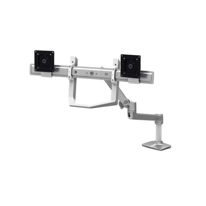 Ergotron LX Series 98-037-062 soporte para monitor 25,4 cm (10″) Escritorio Blanco