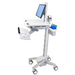 Ergotron StyleView EMR Cart with LCD Pivot Blanco Panel plano Carro multimedia
