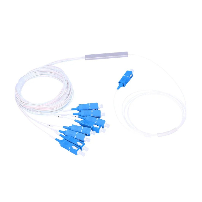 Extralink Splitter 1:8 PLC SC/UPC 900um, 1,5m