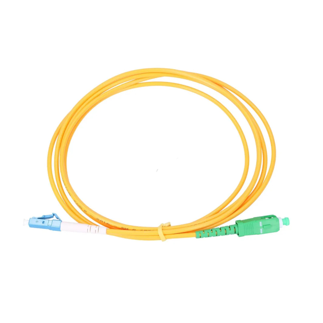 Extralink Patchcord SC/APC-LC/UPC Monomodo, Simplex, G657A, 3mm, 3m