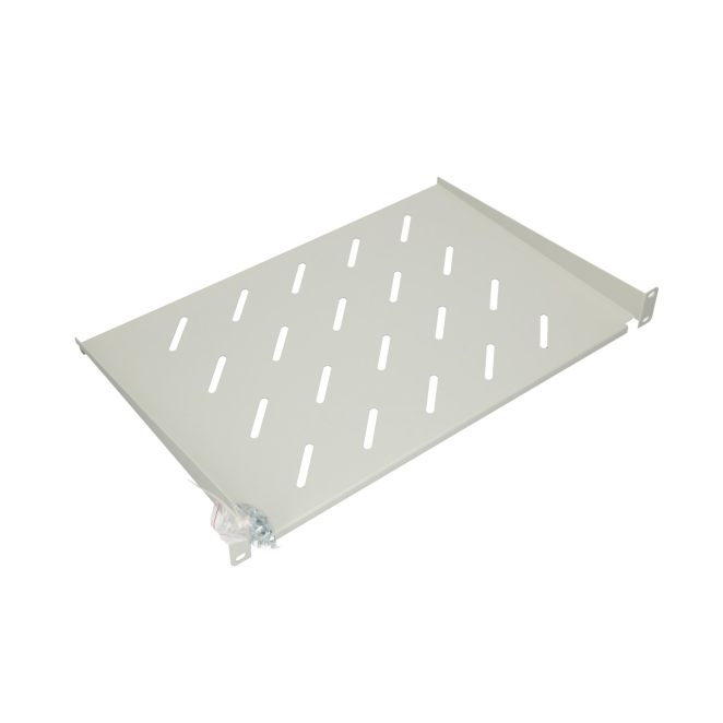 Extralink Estanteria 1U 300mm Gris 19″, para armarios de pared