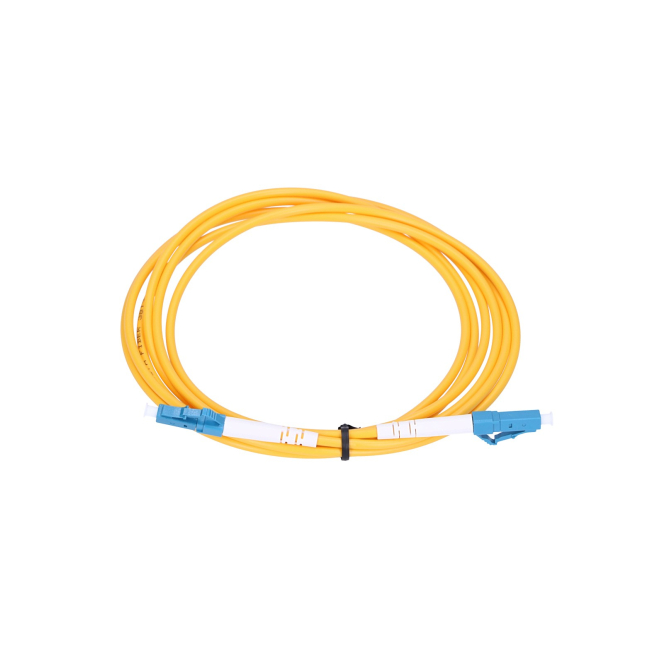 Extralink Patchcord LC/UPC-LC/UPC monomodo, Simplex, 3mm, 2m