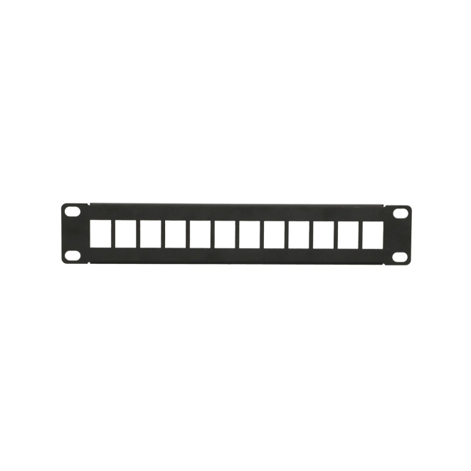 Extralink Patchpanel 12 Port 10″ Modular, 12 puertos