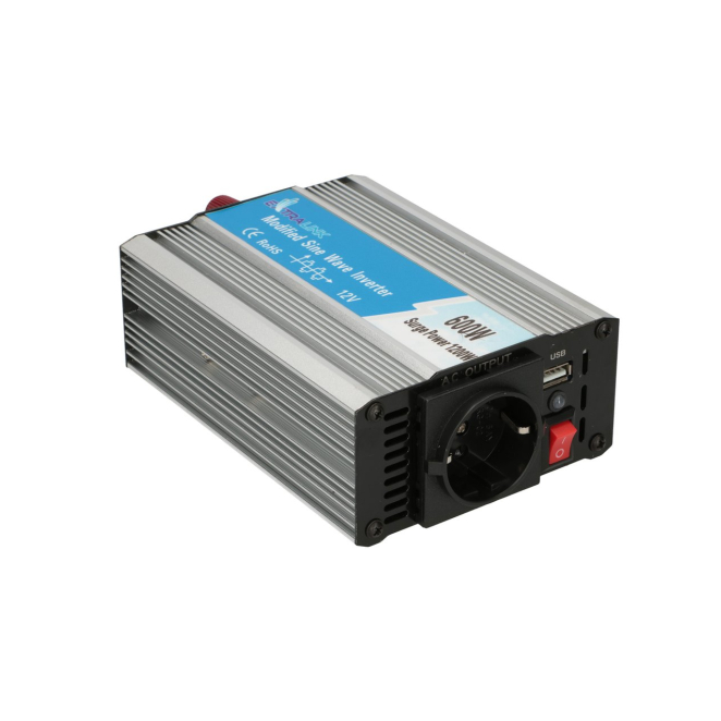 Extralink Convertidor de voltaje OPIM-600W 12V, 600W sinusoidal modificada