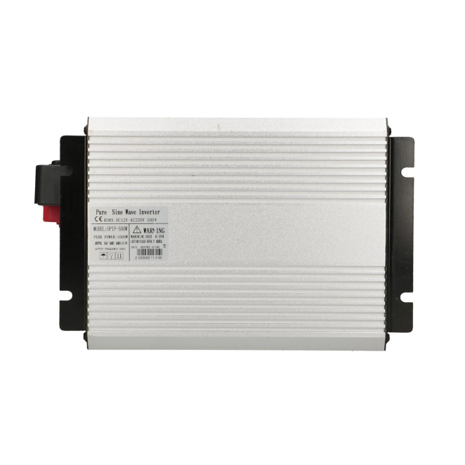 Extralink convertidor de voltaje OPIP-500W en uso