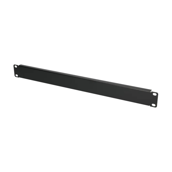 Extralink Front Blank Panel 1U 19″ Black