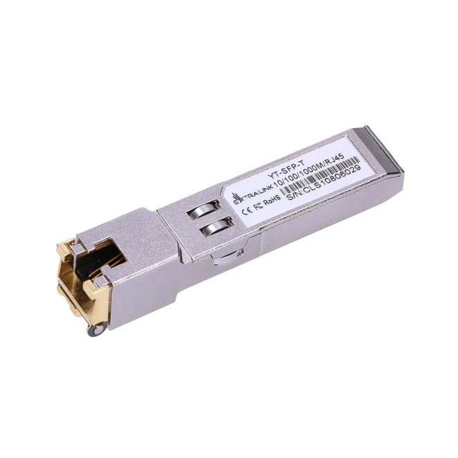 Extralink SFP to RJ45 Módulo SFP 1.25G 1,25Gbps, 100/1000BASE-T, 100m